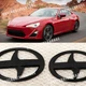 Emblem Set For SCION FRS FR-S 2012-2016 Front  Rear Matte Black Badge Nameplates