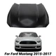 Fit 2015 2016 2017 Ford Mustang Hood Panel Direct Replacement Aluminum FO1230312