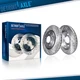 Front Drilled Brake Rotors for Toyota Sequoia Tundra Land Cruiser Lexus LX570