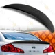 FOR 07-13 INFINITI G25 G37 SEDAN 4DR REAL CARBON FIBER TRUNK LID SPOILER WING