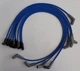 BBC CHEVY 396-427-454-502 HEI BLUE 8mm Spiral Core SPARK PLUG WIRE 45 DEGREE END