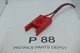 2004 AUDI A8 FUSE BOX HOLDER BRACKET HOUSING 2 PIN PIGTAIL 8A0 937 530 USED