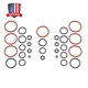 Front Rear Air Suspension Valve Block Repair O-Ring Kit for Land Rover LR3 LR4