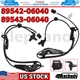 2*Front ABS Wheel Speed Sensors For Lexus ES300H ES350 Toyota Avalon Camry 12-18