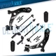 Front Lower Control Arms Ball Joint Tie Rods Boots Sway Bars for Mazda 3 Sport 5