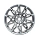 19X9.5 Snowflake Design Refurbished Wheel Painted Medium Charcoal Pr3z1007f