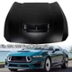 New For 2024 2025 Ford Mustang GT HOOD Aluminum Black
