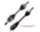 2 New Front CV Axles Fit 2013 - 1010 Mazda 3 MazdaSpeed 2.3L Turbo Manual Only