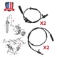 ABS Wheel Speed Sensor Rear Front 4set for BMW F32 428i 435i 428i F36 428i 435i
