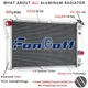 3 Row Radiator fit 1982-2002 Chevy S10 Blazer/S10/Corvette V8 Conversion CC829