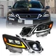 LED Headlight For Lexus GS300 350 430 450h 2006-2011 Front Lamp Sequential Pair