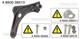 TRISCAN Track Control Arm For CITROEN PEUGEOT C2 C3 1007 ENTERPRISE 3521.R2