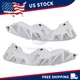 Front Left Right Bumper Cover Stiffener Bracket Pair Fit Infiniti G25 G37 Sedan