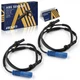 AISIN Qty(2) Rear ABS Wheel Speed Sensor for Mini Cooper 2009-2013 L4 1.6L