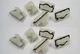 10 ROCKER MOULDING CLIPS! FOR MERCEDES C250 C300 C350 C63 AMG 08 09 10 11 12 13