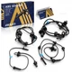 AISIN Qty(4) Front and Rear ABS Wheel Speed Sensor for Honda Odyssey 2011-2017