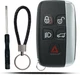 Key Fob Shell Case Replacement Fits for Range Rover Sport Evoque LR4 LR2 XJ XF X