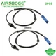 Pair Rear Left Right ABS Wheel Speed Sensor For MINI Cooper 08-15 34526851501