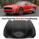 For 2015 2016 2017 Ford Mustang Hood Panel Direct Replacement Aluminum FO1230312