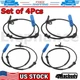 4PCS Front Rear Left & Right ABS Wheel Speed Sensors For Mini Cooper 2009-2013