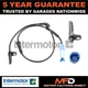 Intermotor Front ABS Wheel Speed Sensor Fits Mini Countryman Paceman 61075MF