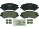 For 2001-2003 Chrysler Voyager Brake Pad Set Front Bosch 52413GCVR 2002
