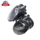 Driver Passenger Side Fog Light Lamp Assembly Pair for 2007-2008 Audi S6 Sedan