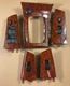03 04 05 06 07 08 Toyota Corolla Woodgrain Window Switch and Console Bezel 5 Set