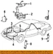 Used Active Suspension Control Module fits: 1996 Lincoln MARK SERIES Suspension