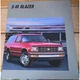 1989 Chevrolet S-10 Blazer Original Sales Brochure Chevy Truck SUV Catalog 89