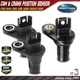2x Camshaft & 1x Crankshaft Position Sensor for BMW 128i 135i 323i 325xi 328i