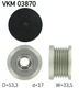 SKF VKM 03870 Generator Freewheel for BMW BMW (Brilliance)