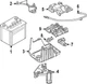 Genuine Mazda Fuse And Relay Center KR9R-67-S99B