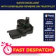 MAP Sensor fits PEUGEOT 308 CC, Mk1 1.6 07 to 14 Manifold Pressure Cambiare New