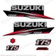 Fits Suzuki 175hp FourStroke 2010-2013 Outboard Engine Decal Kit DF175 