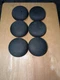 Lot of 6 Google Home Mini 1st Gen Charcoal H0A Tested Working w/ Power Cords