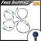 4X Front + Rear  ABS Wheel Speed Sensor Left /Right Side For 09-13 Mini Cooper