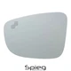 Side Mirror Glass for 2017-2021 MAZDA 6 with HEATED BSM Left Driver Side