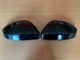 GLOSS BLACK MIRROR COVERS FOR JAGUAR F PACE 2016-22 X761 & E PACE 2017-22 X540