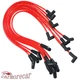 RED 45 DEGREE END Spiral Core SPARK PLUG WIRES HEI For CHEVY BBC 396-427-454-502