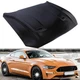 Front Hood Panel Aluminum Primed Black Fits 2018-2023 Ford Mustang GT