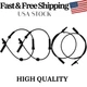 4Pcs ABS Speed Sensor Front Rear Left & Right Fit BMW F23 F30 F31 F32 F33