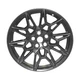 19X9.5 Snowflake Design Refurbished Wheel Painted Black Pr3c1007fa