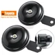 Car Air Horn Disc Set For Toyota 4 Runner RAV4 Matrix Aygo Lexus CT Waterproof