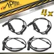 A-Premium 4x Front & Rear ABS Wheel Speed Sensor for BMW 320i 13-18 328i 430i