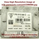 Used Blind Spot Detection System Warning Control Module fits: 2012 Porsche CAYEN