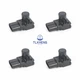 4PCS 89341-33210-C0 PDC Parking Sensor For Lexus RX450H 12-15 RX350 10-15 Black 
