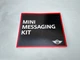 2007 Mini Cooper S Owners Manual Messaging Kit OEM 02 03 04 05 06 07 08