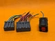 WIRING HARNESS PLUGS 03 LINCOLN TOWN CAR DOOR LOCK KEYLESS 3W1T-13C791-AE