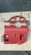 97-04 Mercedes R170 SLK230 SLK320 Knee Trim and Speedometer Trim Cover RED  OEM